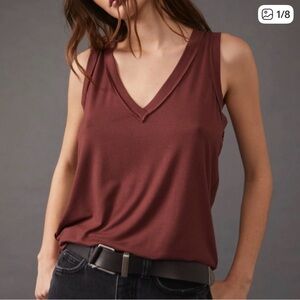 Free People Moon Dance Tank 🍷 Burgundy 🍷 VGUC we the free. SOLD OUT